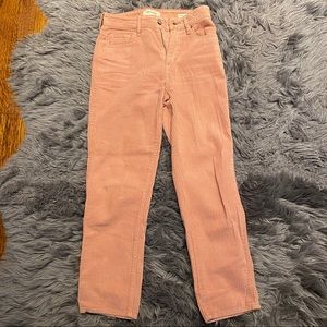 Like new pacsun pink corduroy pants